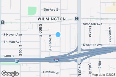 Map image of the property - 2310 S 600 E