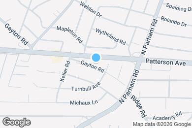 Map image of the property - 8806 Gayton Rd