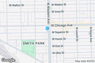 Map image of the property - 2404 W Superior St