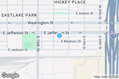 Map image of the property - 1714 E Madison St