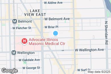 Map image of the property - 7235 W Barry Ave