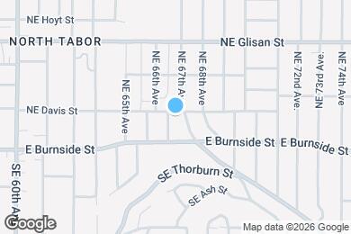 Map image of the property - 6680 NE Davis St