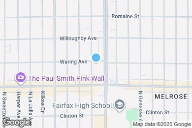 Map image of the property - 750 Hayworth Ave