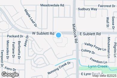 Map image of the property - 6421 Blue Trl