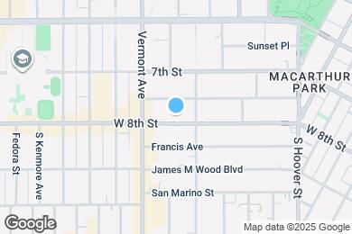 Map image of the property - 2933 W 8th St