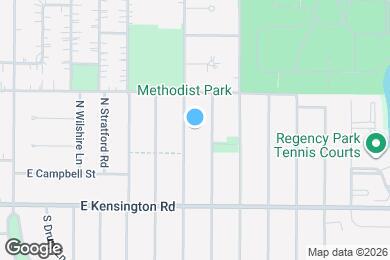 Map image of the property - 105 N Prindle Ave