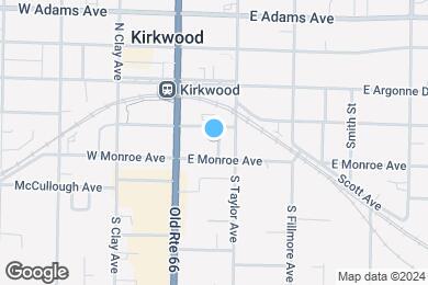 Map image of the property - Kirkwood Station Plaza Apartments