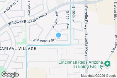 Map image of the property - 15640 W Magnolia St