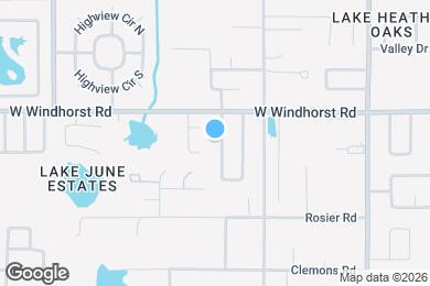 Map image of the property - 1208 W Camellia Dr