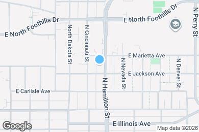 Map image of the property - 2511 N Hamilton St