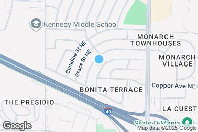 Map image of the property - 637 Jane St NE