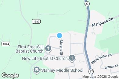 Map image of the property - 301 Rollins St