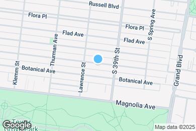 Map image of the property - 3940 Shenandoah Ave