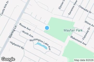 Map image of the property - 9215 Asoka Ave