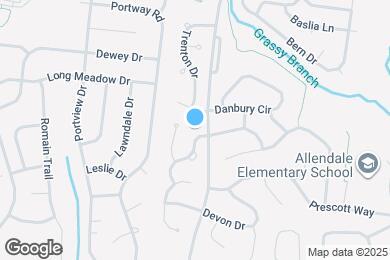 Map image of the property - 1734 Dryden Dr