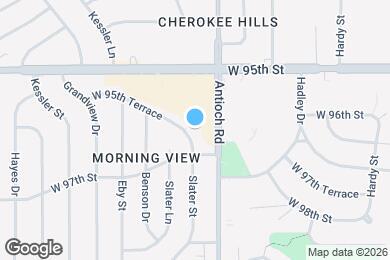 Map image of the property - 8802 W 95th Terrace