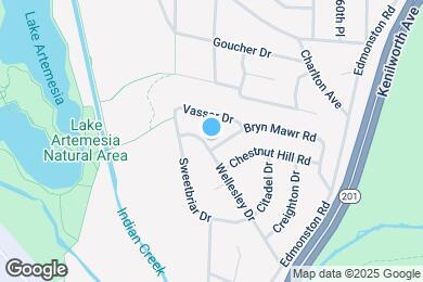 Map image of the property - 7605 Wellesley Dr