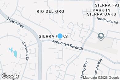 Map image of the property - 2455 American River Dr