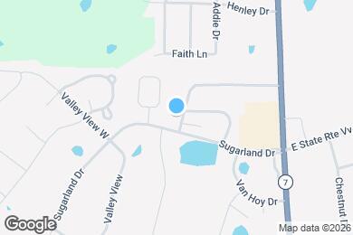 Map image of the property - 2107 Highridge Dr