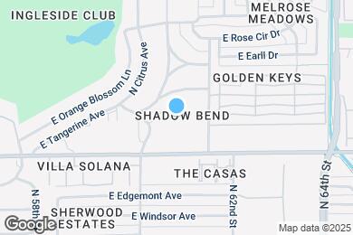 Map image of the property - 2938 N 61st Pl Unit 135