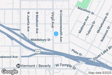 Map image of the property - 520 N Virgil Ave
