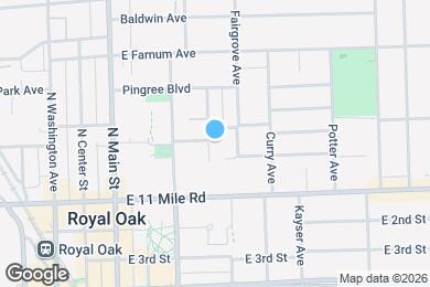 Map image of the property - 222 Virginia Ave