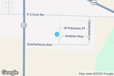 Map image of the property - 756 Appaloosa Dr