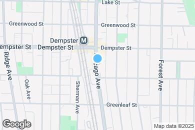 Map image of the property - 1241 Chicago Ave