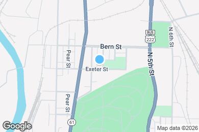 Map image of the property - 1706 N 3rd St