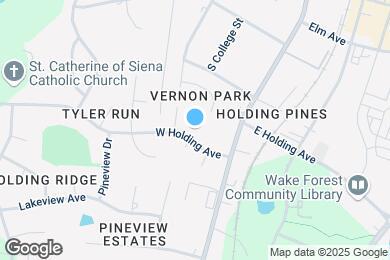 Map image of the property - 144 W Holding Ave