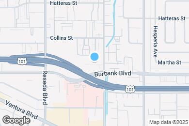 Map image of the property - 18307 Burbank Blvd