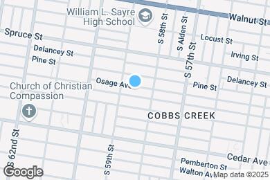 Map image of the property - 5836 Osage Ave