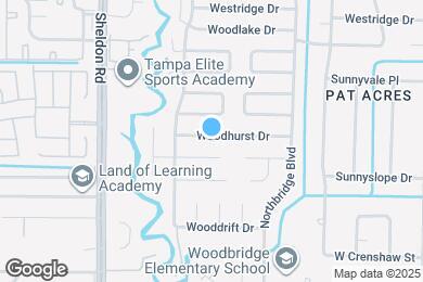 Map image of the property - 8508 Woodhurst Dr