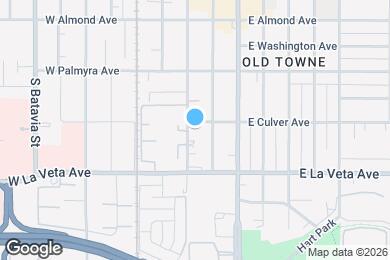 Map image of the property - 415 S Lemon St