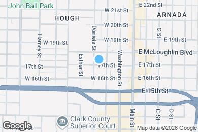 Map image of the property - 313 W 17th St