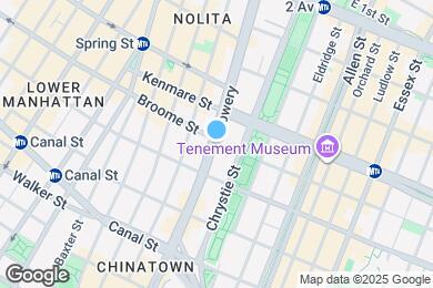 Map image of the property - 263 Broome St