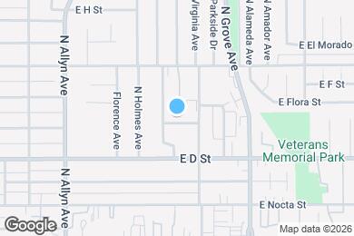 Map image of the property - 1095 E E St