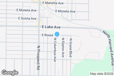 Map image of the property - 4210 N Columbus Ave