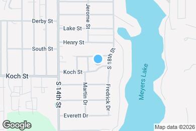 Map image of the property - 1609 Koch St