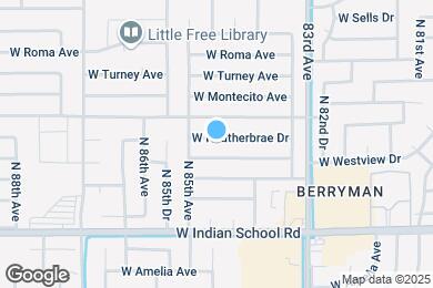 Map image of the property - 8435 W Heatherbrae Dr
