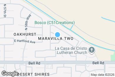Map image of the property - 6033 E Anderson Dr