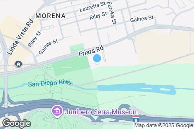 Map image of the property - 5665 Friars Rd