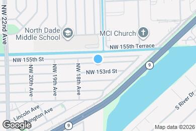 Map image of the property - 1710 NW 154th St