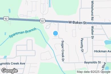 Map image of the property - 3808 Sugar Creek Ct