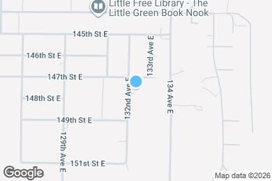 Map image of the property - 14713 132nd Ave E