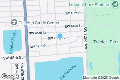 Map image of the property - 8360 SW 46th St