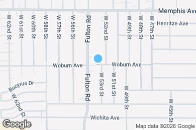 Map image of the property - 4414 W 53rd St