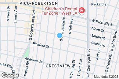 Map image of the property - 1513 S Sherbourne Dr