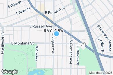 Map image of the property - 2754 S Logan Ave