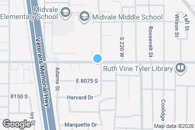Map image of the property - 309 Wasatch St.